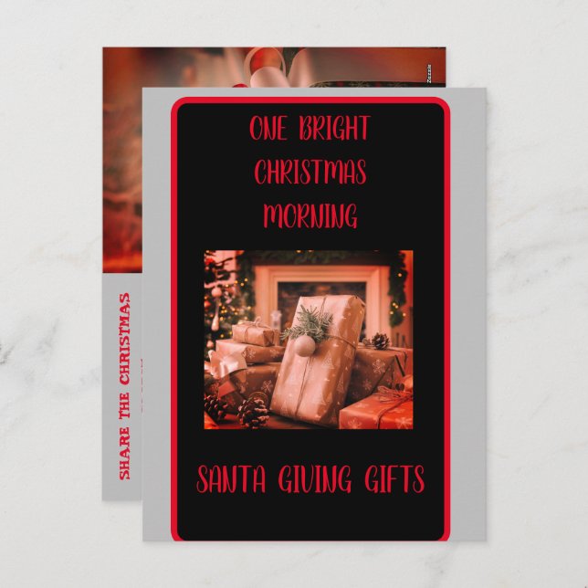 Carte postale Christmas Holiday Story (Devant / Derrière)