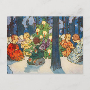Carte Postale Christmas in the forest - Zdenek Guth