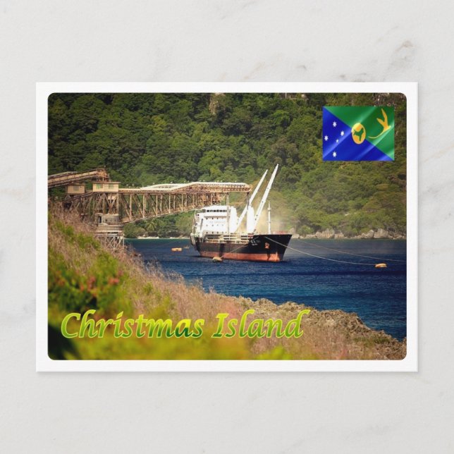 Carte Postale Christmas Island - (Devant)