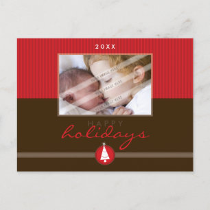 CARTE POSTALE CHRISTMAS STYLISH :: stripedstitch 5