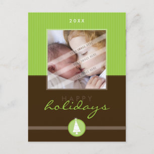 CARTE POSTALE CHRISTMAS STYLISH :: stripedstitch 6