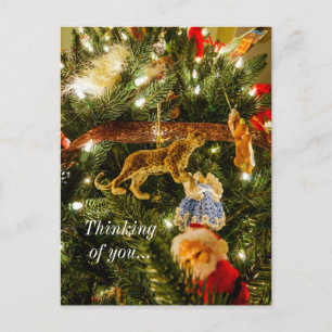 Carte Postale Christmas Tree Holiday