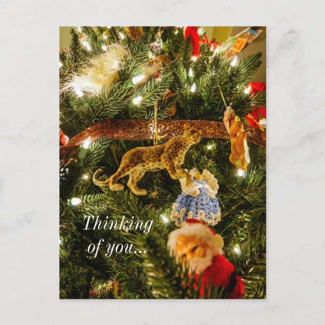 Carte Postale Christmas Tree Holiday (Devant)