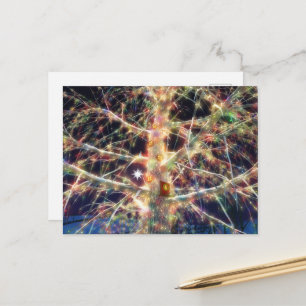 Carte postale Christmas Trehouse