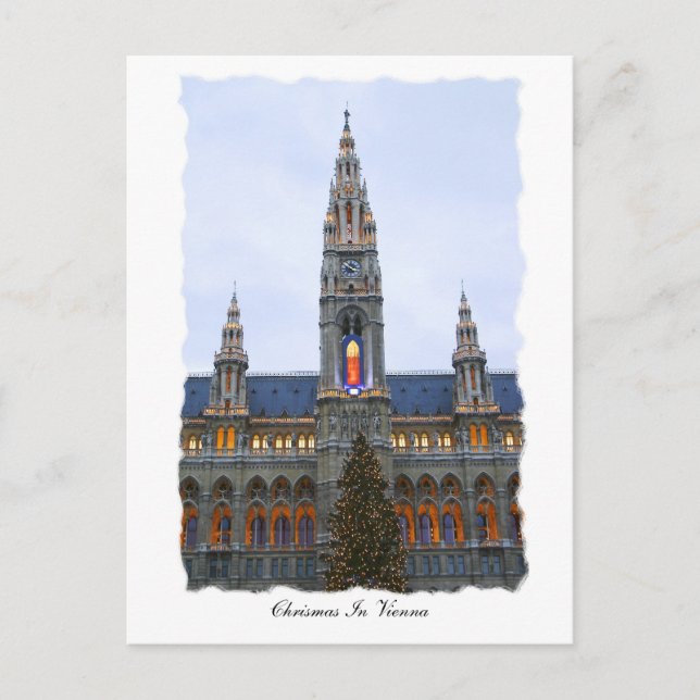 Carte Postale Chritsmas À Vienne (Devant)