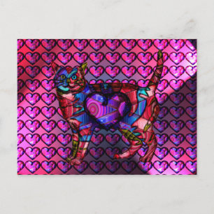 Carte postale Chroma Calico Hearty