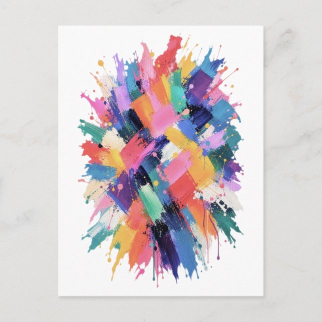 Carte Postale Chromatic Collision (Devant)