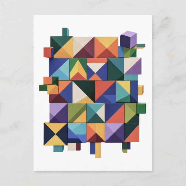 Carte Postale Chromatic Structure (Devant)