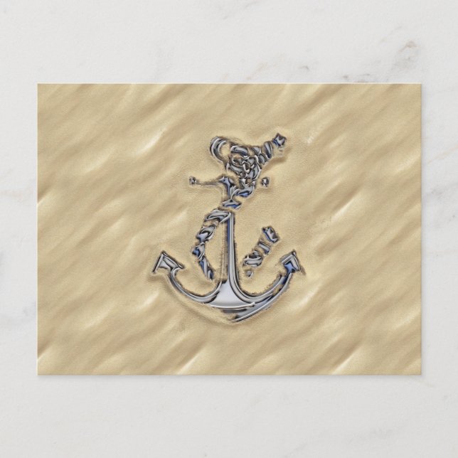 Carte Postale Chrome Like Rope Anchor (Devant)