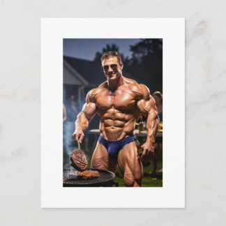 Carte Postale Chroniques Speedo : Mode Bête BBQ