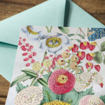 Chrysanthème Vintage personnalisé Pavot Lilac