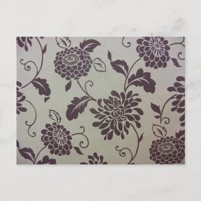 Carte Postale Chrysanthèmes (Devant)