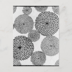 Carte Postale Chrysanthèmes de l'école japonaise