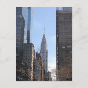 Carte Postale Chrysler Building New York City Skyscraper Midtown