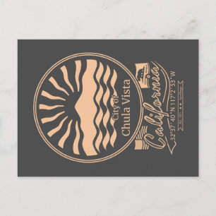 CARTE POSTALE CHULA VISTA SAN DIEGO CALIFORNIE