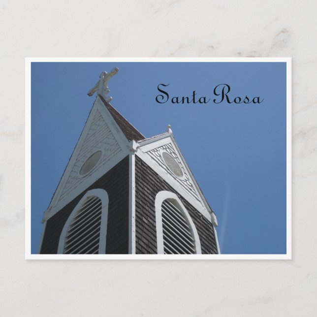 Carte Postale Church - Père Noël Rosa, Ca. (Devant)