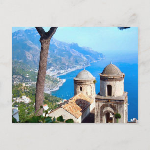 Carte Postale Church spires sur l'Amalfi