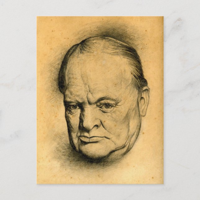 Carte Postale Churchill (Devant)