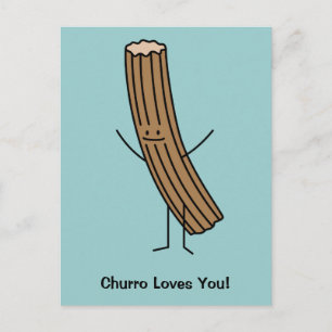 Carte Postale Churro T'Aime !