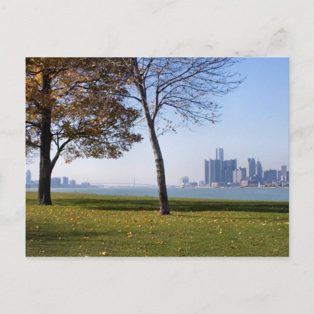 Carte Postale chute à detroit (Devant)