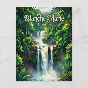 Carte Postale Chute Blanche Marie Suriname