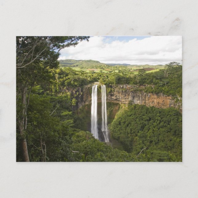 Carte Postale Chute de Chamarel-la plus haute de Maurice, plus d (Devant)