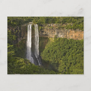 Carte Postale Chute de Chamarel-la plus haute de Maurice, plus d