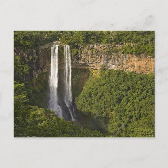 Carte Postale Chute de Chamarel-la plus haute de Maurice, plus d (Devant)