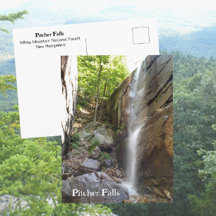 Carte Postale Chute de Pitcher White Mountains New Hampshire Pho