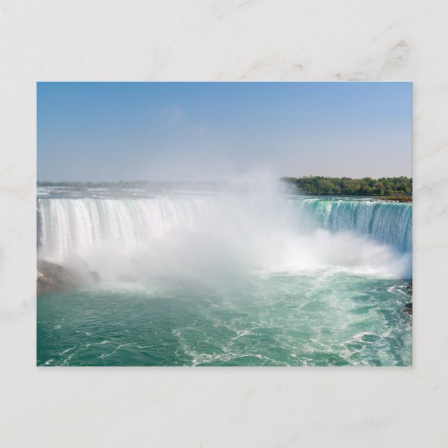 Carte Postale Chute en fer à cheval des chutes Niagara - Canada (Devant)