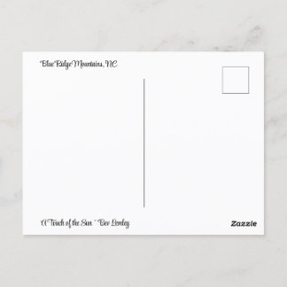 Carte Postale Chute sur la crête bleue