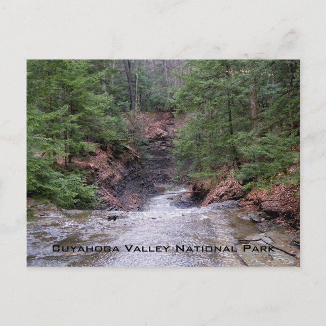 Carte Postale Chutes de Bridalvoile (Devant)