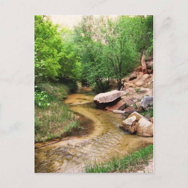 Carte Postale Chutes de Calf Creek (Devant)
