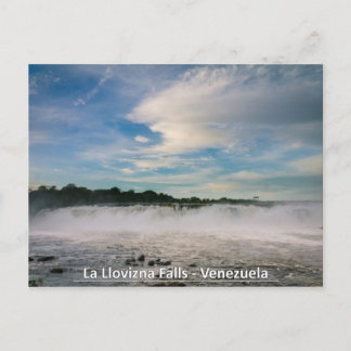 Carte Postale Chutes de La Llovizna - Venezuela