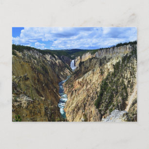 Carte Postale Chutes de Lower Yellowstone