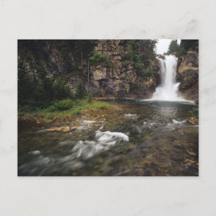 Carte Postale chutes de Running Eagle alias Trick Falls dans les