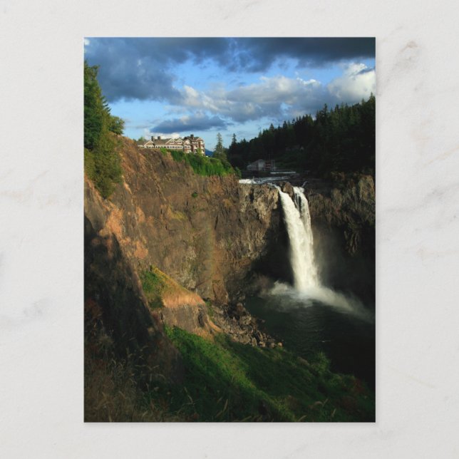 Carte Postale Chutes de Snoqualmie (Devant)