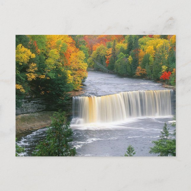 Carte Postale Chutes de Tahquamenon (Devant)