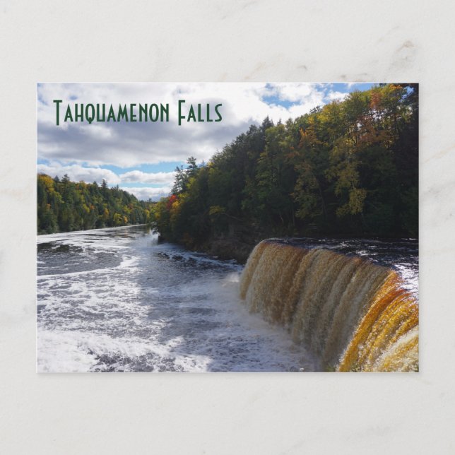Carte Postale Chutes de Tahquamenon (Devant)