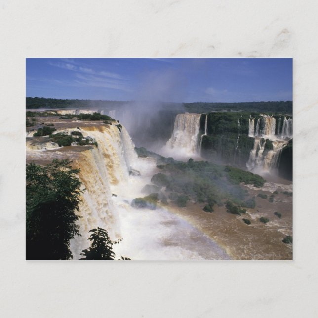 Carte Postale Chutes d'Iguacu, Brésil (Devant)
