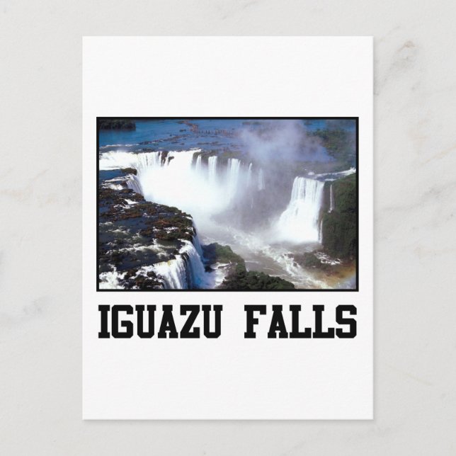Carte Postale Chutes d'Iguazu (Devant)