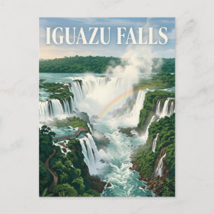 Carte Postale Chutes d'Iguazu