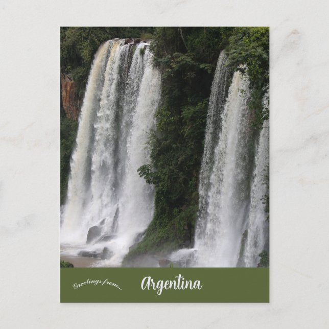 Carte Postale Chutes d'Iguazu Argentine  (Devant)