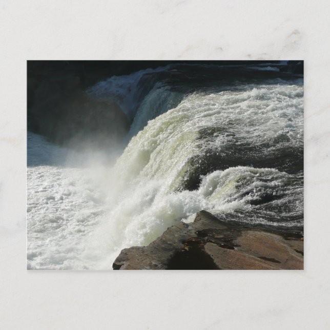 Carte Postale Chutes d'Ohiopyle en Pennsylvanie (Devant)