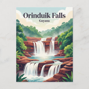 Carte Postale Chutes d'Orinduik Guyana