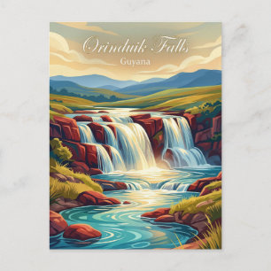 Carte Postale Chutes d'Orinduik Guyana