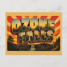 Chutes d'Ozone TN Gorge Forestier Art