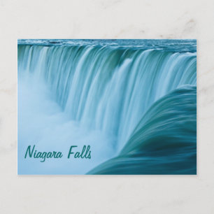 Carte Postale Chutes du Niagara avec le texte