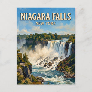 Carte Postale Chutes du Niagara New York