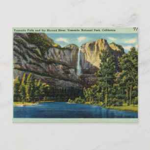 Carte Postale Chutes du parc Yosemite